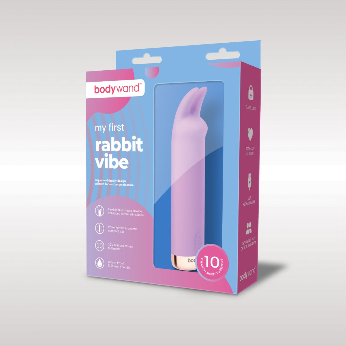 Bodywand My First Rabbit Vibe Vibrator Lavender - Simply Pleasure