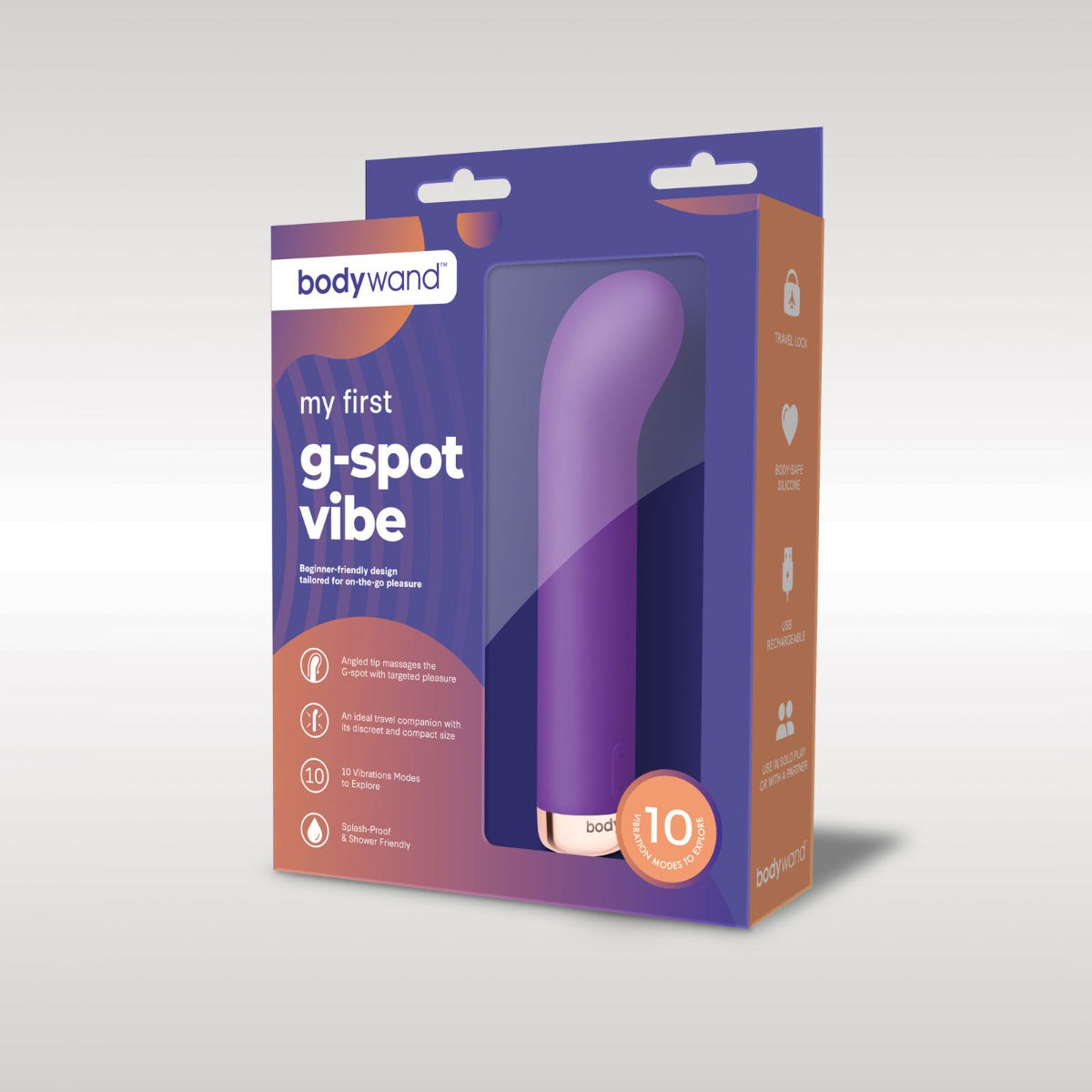 Bodywand My First G-Spot Vibe Vibrator Purple - Simply Pleasure