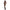 Le Desir Contrast Suspender Bodystocking Black One Size