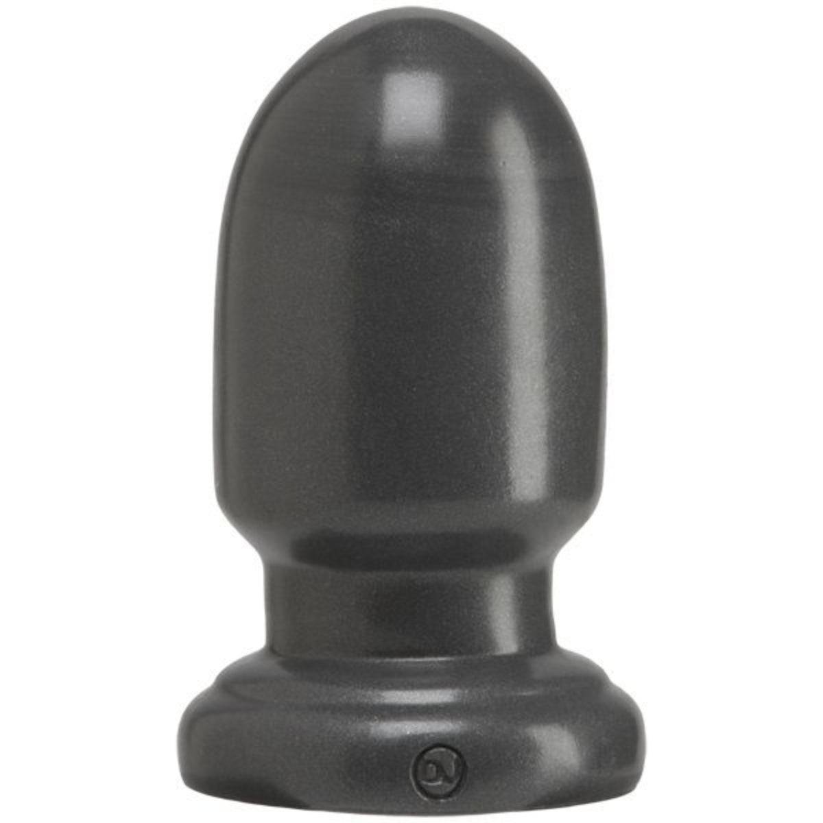 American Bombshell Shell Shock Butt Plug Grey 6 Inch - Simply Pleasure