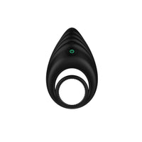 Nexus Enhance Vibrating Cock & Ball Ring Black