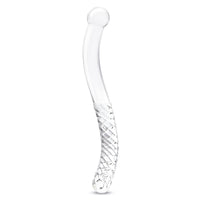Glas Pelvic Double Ended Glass Wand Clear 11 Inch