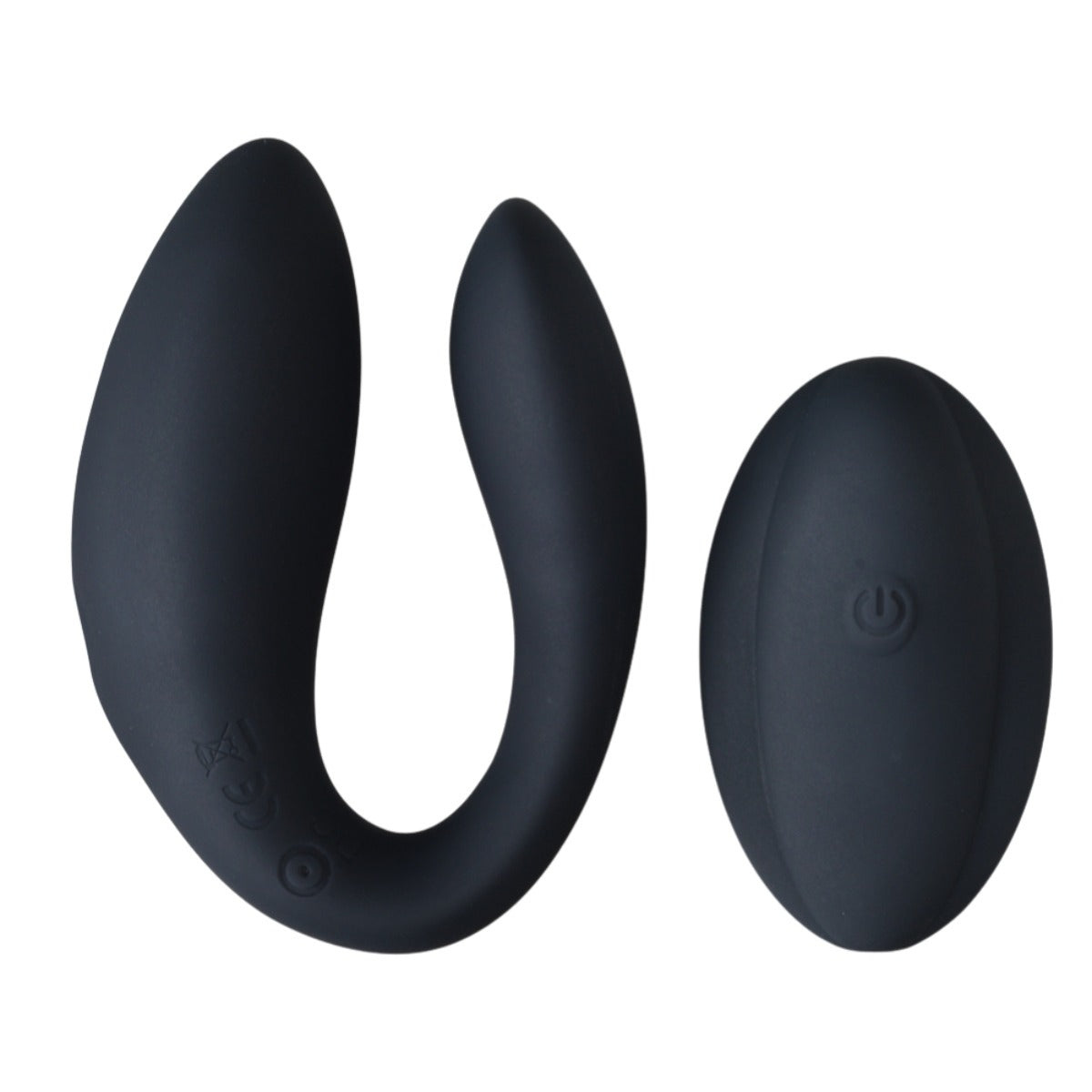 INTY Toys Switch Couples Vibrator With Remote Black