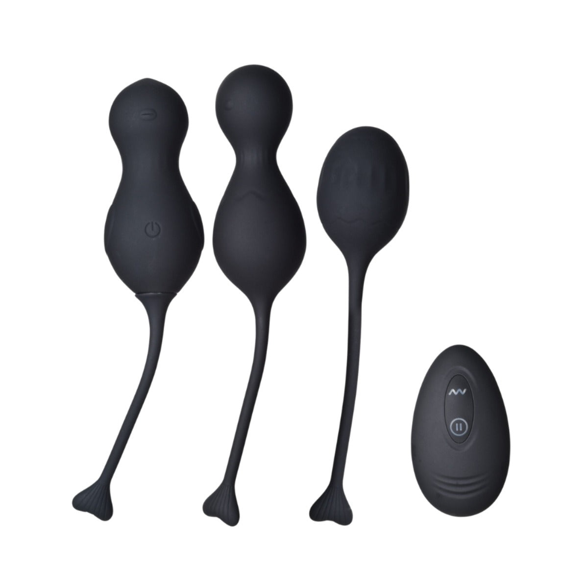 INTY Toys Blaze Vibrating Kegel Ball Set Black