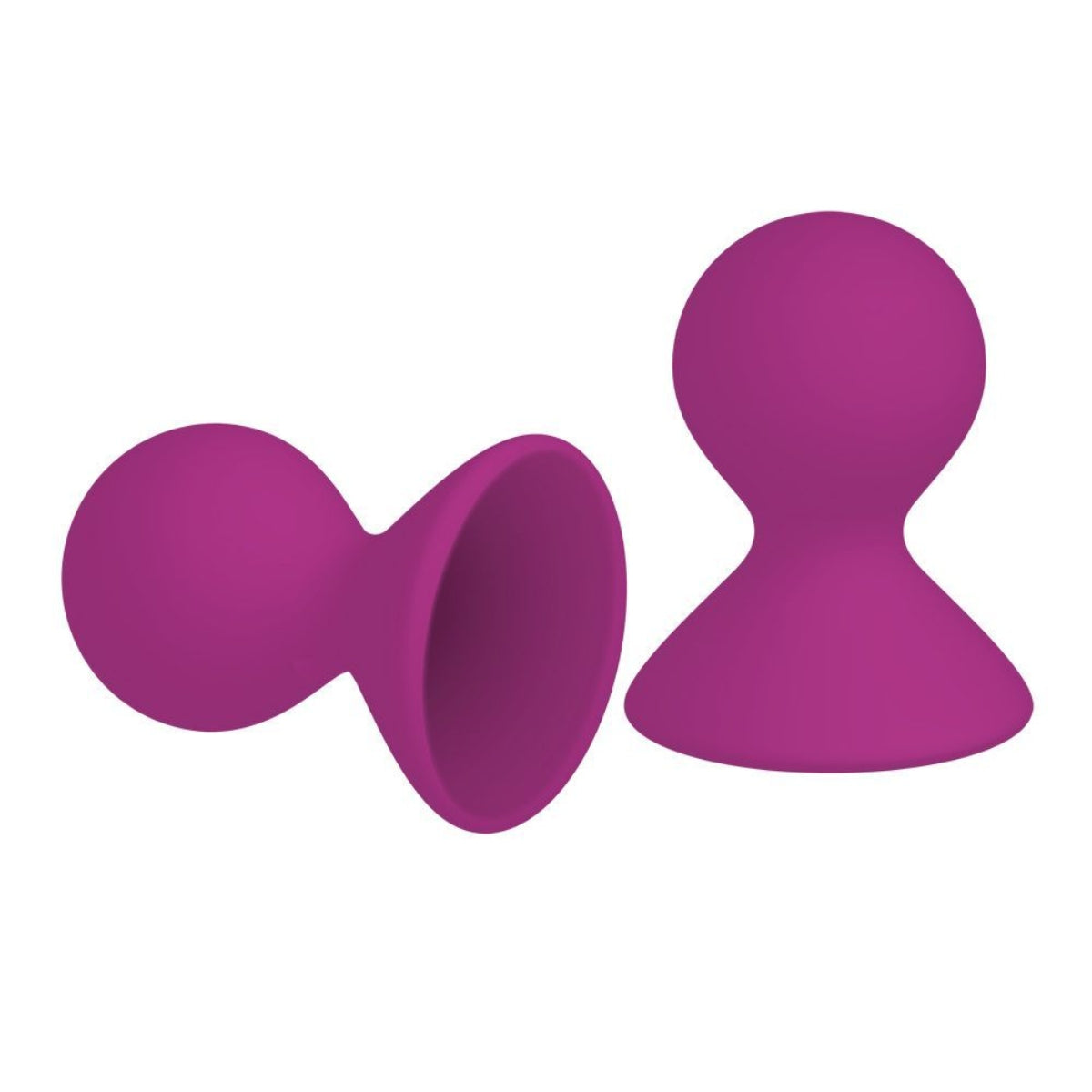 Me You Us Dual Masseuse Nipple Suckers 2 Pack Silicone Pink - Simply Pleasure