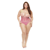 Lapdance Rosy Sunset Bodysuit Blush Pink
