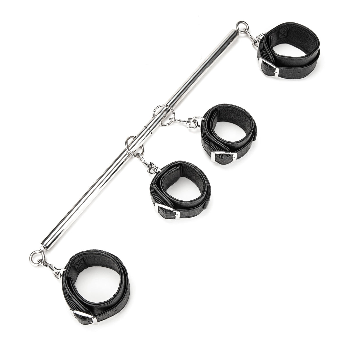 Lux Fetish 4 Cuff Expandable Spreader Bar Set Simply Pleasure