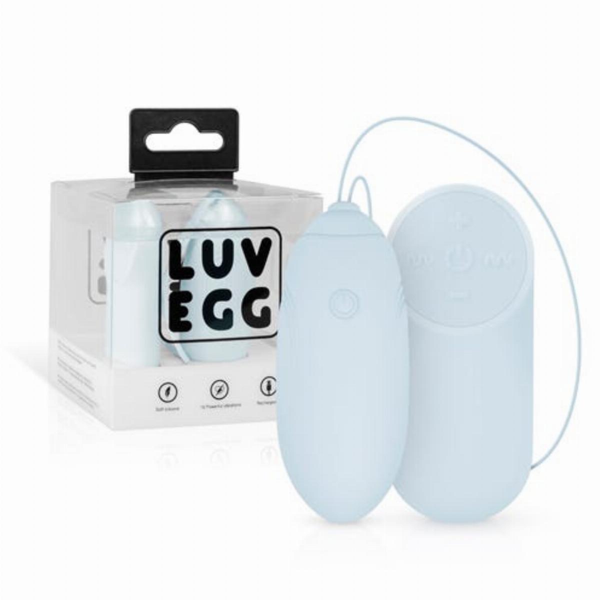 LUV EGG Vibrating Egg Blue