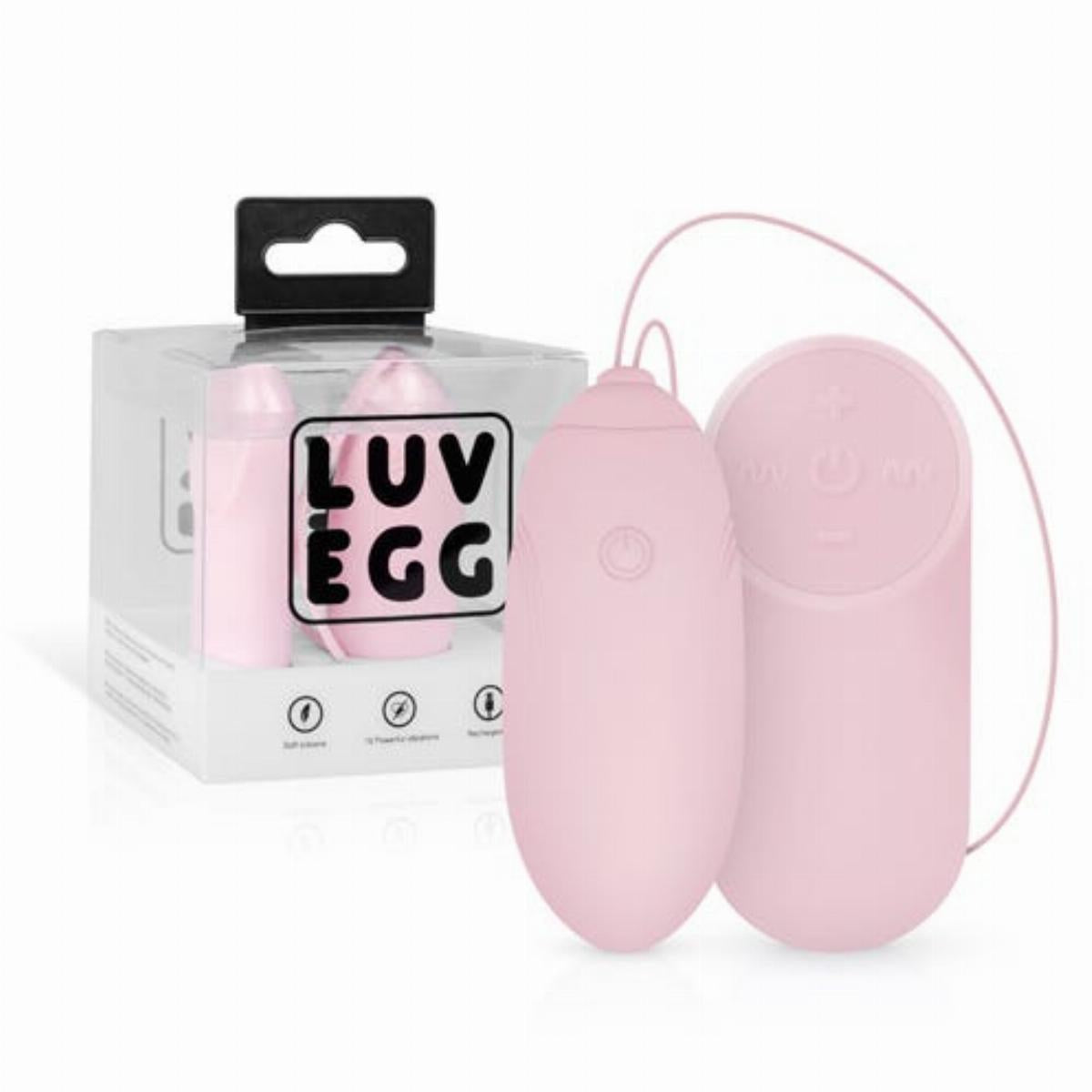 LUV EGG Vibrating Egg Pink