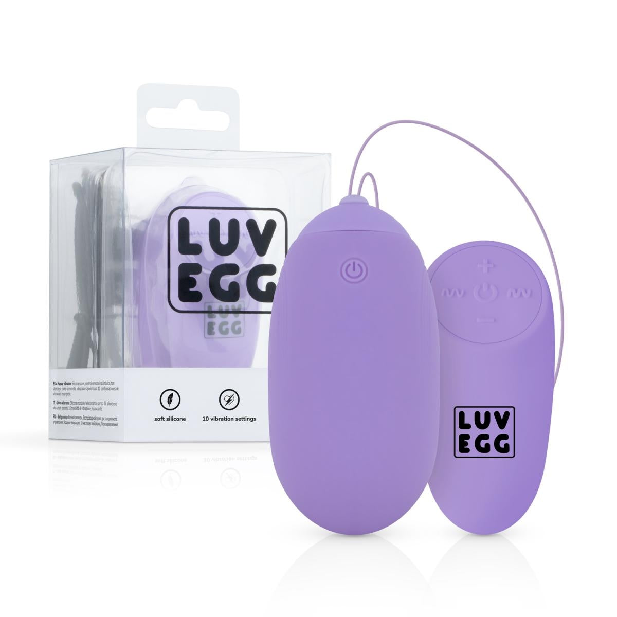LUV EGG XL Vibrating Egg Purple
