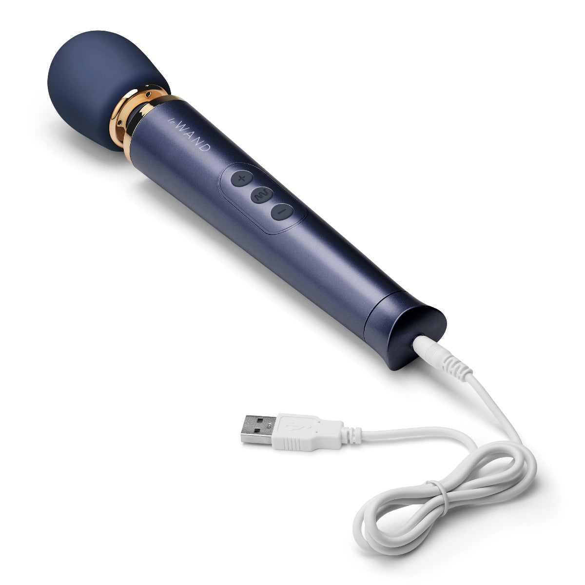 Le Wand Petite Rechargeable Wand Massager Navy Blue