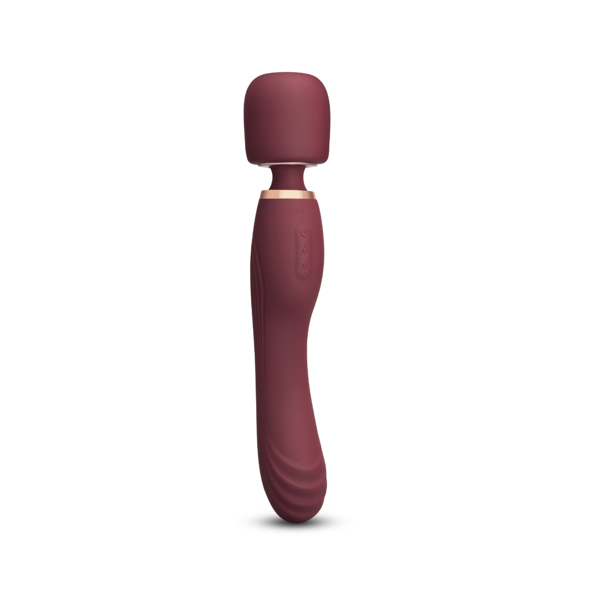 Le Wand Flat Top Fusion G Double Ended Petite Wand Vibrator Wine Red