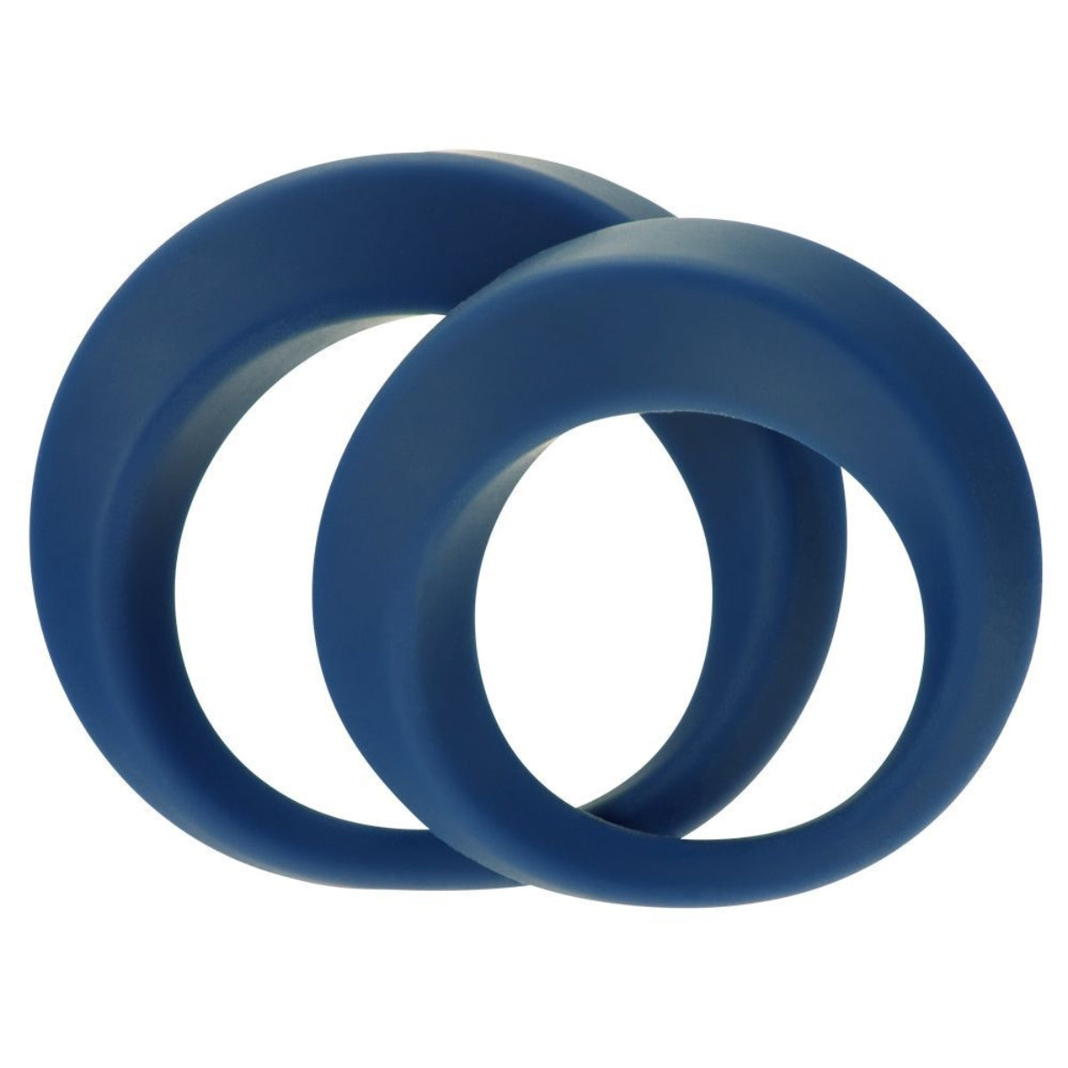 Me You Us Perfect Twist Cock Ring 2 Pack Silicone Blue - Simply Pleasure