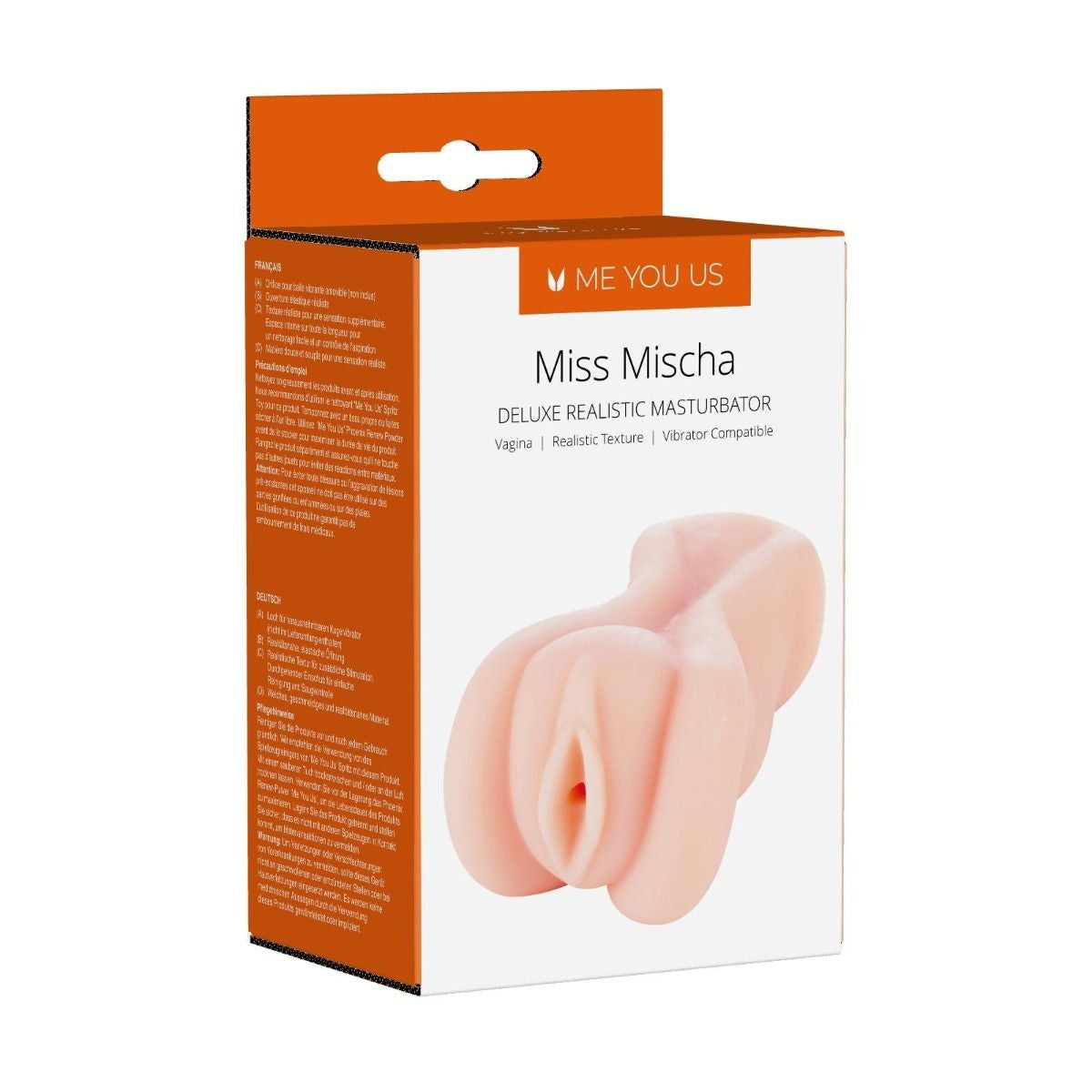 Me You Us Miss Mischa Deluxe Realistic Masturbator Pink - Simply Pleasure