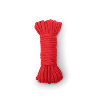 Me You Us Tie Me Up Soft Cotton Rope Red 10m