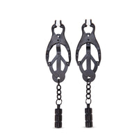 Me You Us Clover Nipple Clamps Black