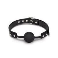 Me You Us Silicone Ball Gag Black