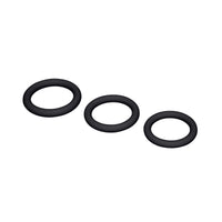 Me You Us Signature The Chubby Cock Ring 3 Pack Black