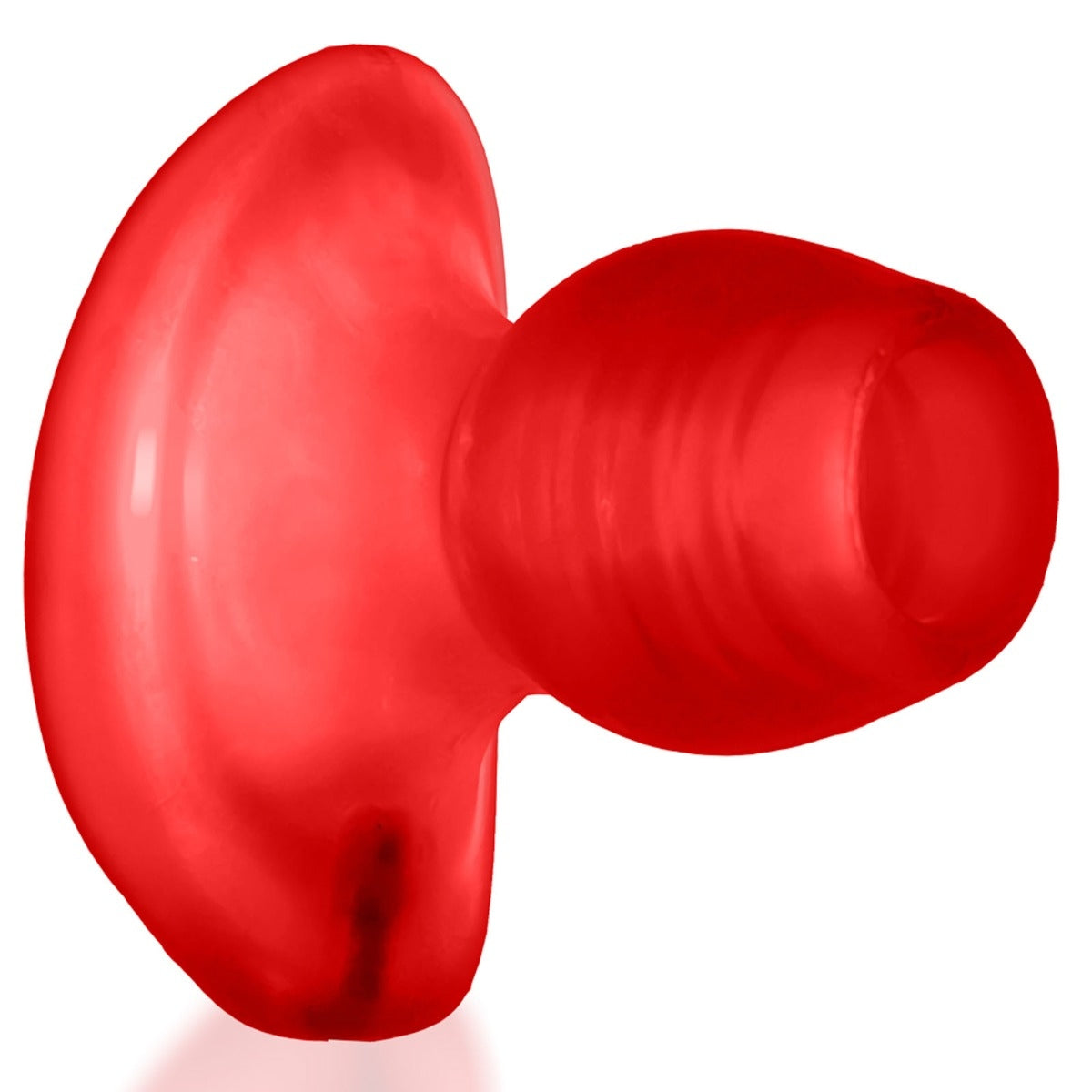 Oxballs Glowhole 1 Hollow Fuck Plug With LED Insert Red Morph Small