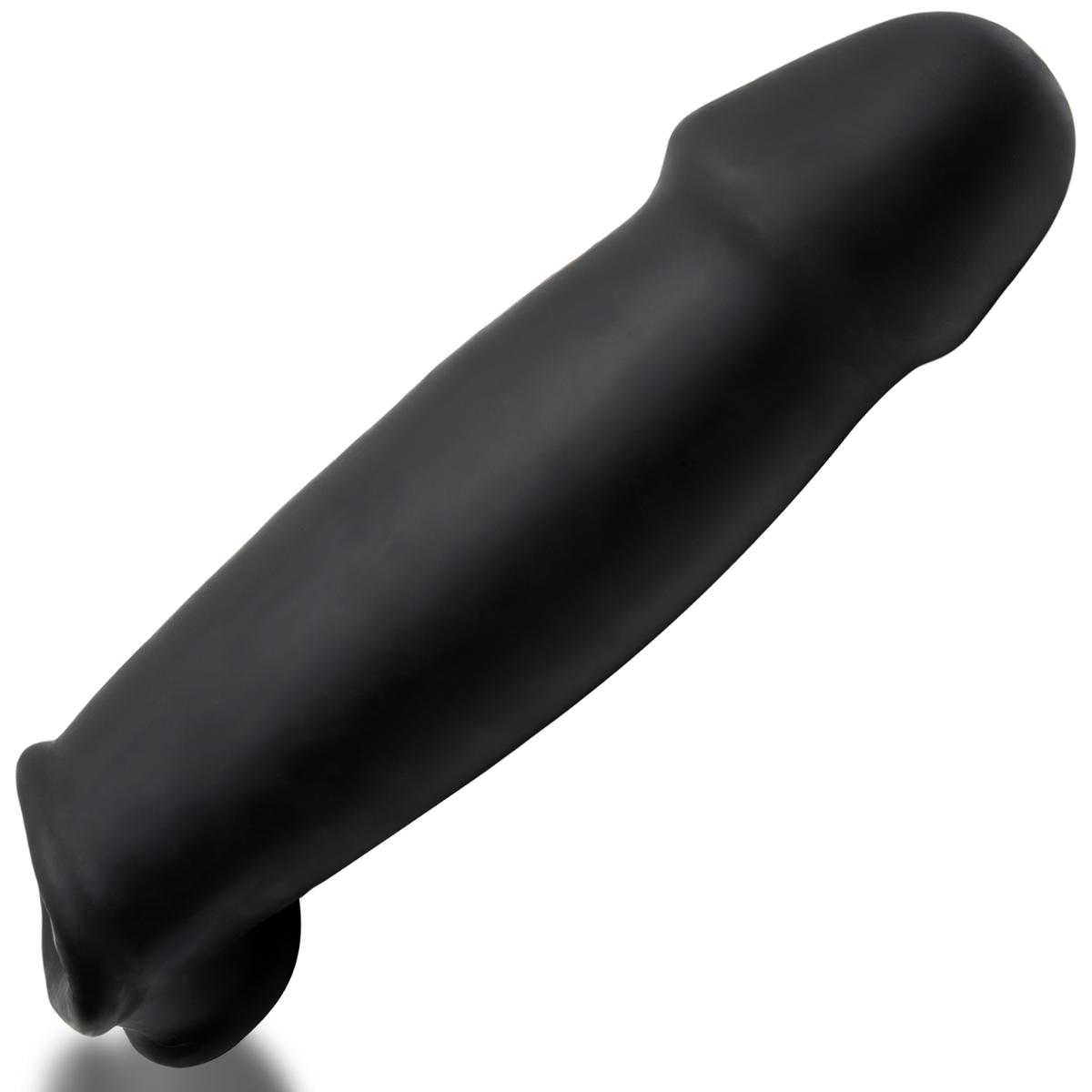Oxballs Hulk Gargantic Silicone Cock Sheath Special Edition Night Black