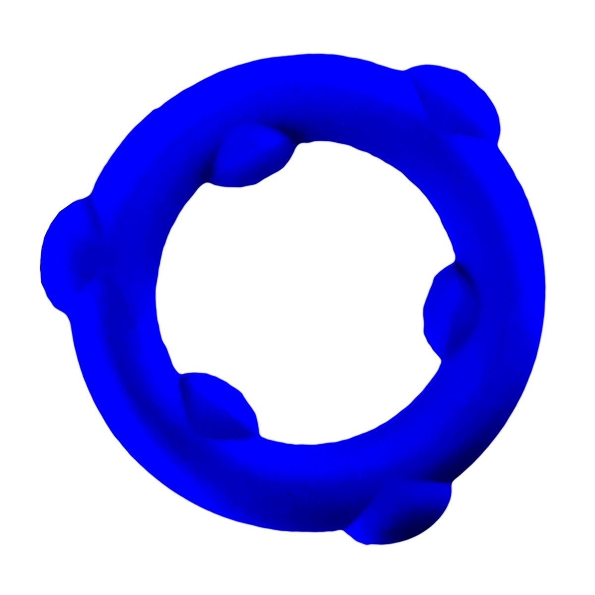 Oxballs Spinner Silicone Cock Ring Glacier Blue