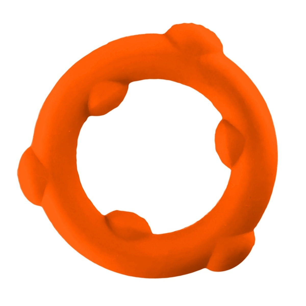 Oxballs Spinner Silicone Cock Ring Orange
