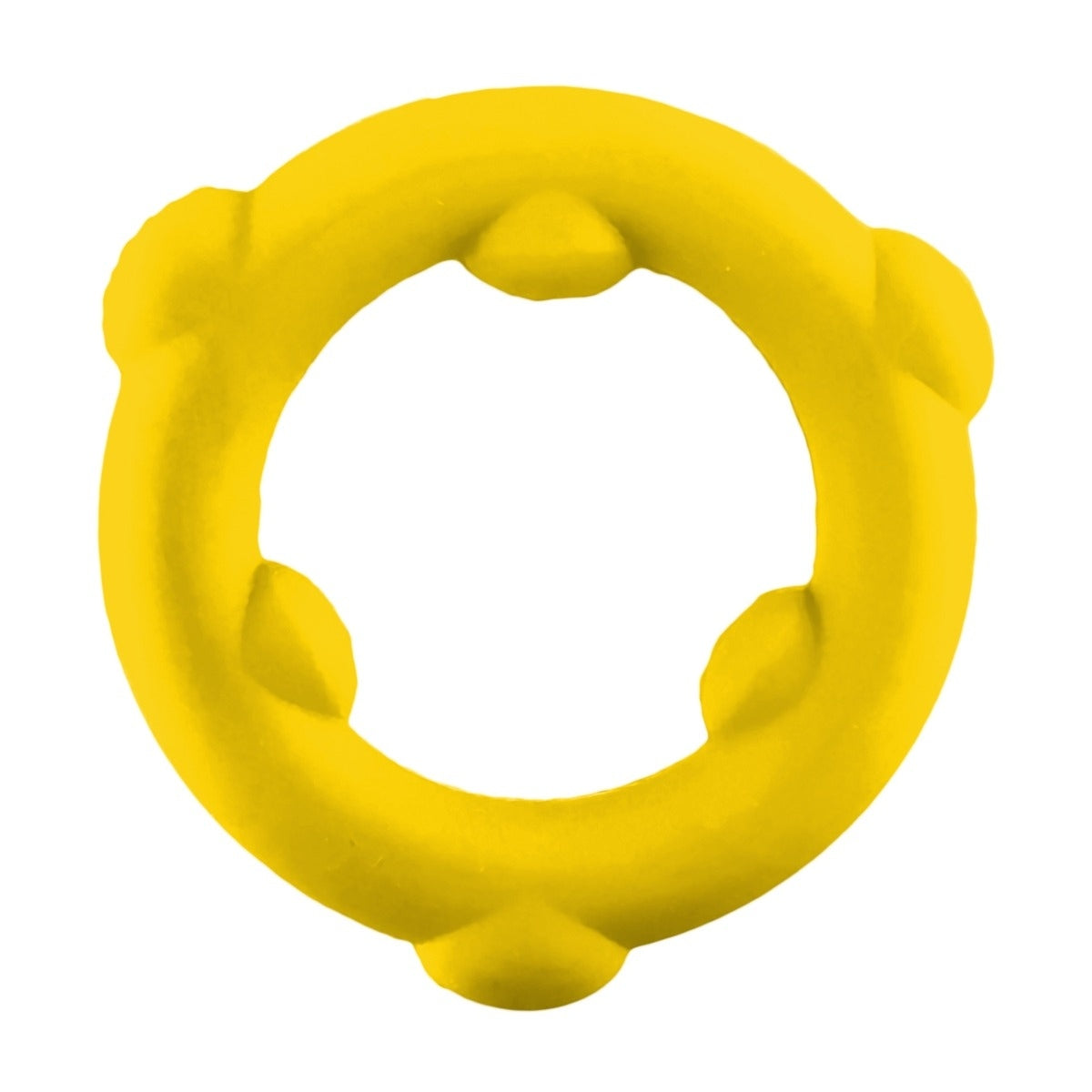 Oxballs Spinner Silicone Cock Ring Yellow