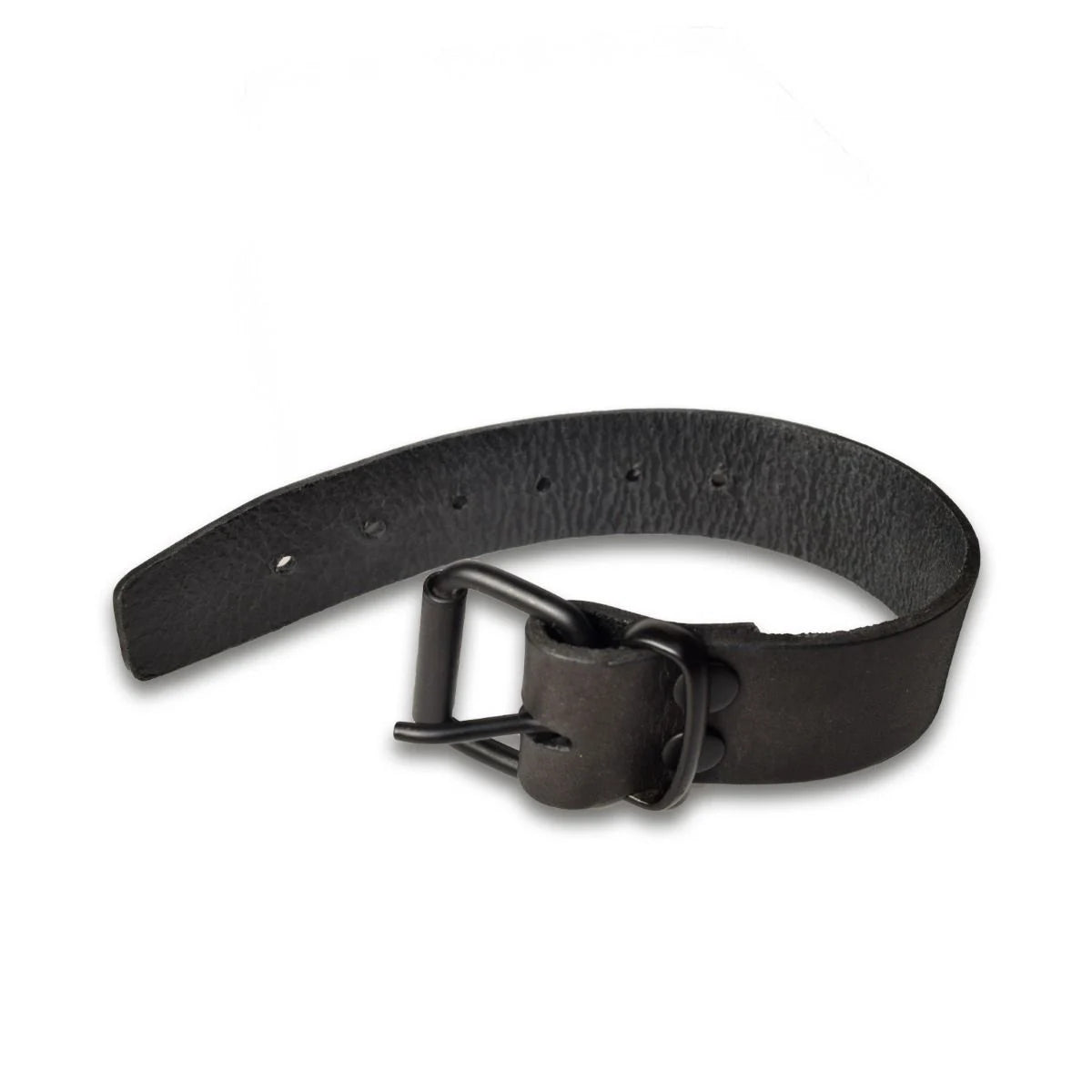 Prowler RED Leather Buckle Bicep Band Black XL