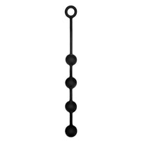 Prowler RED Silicone Anal Beads Black Small