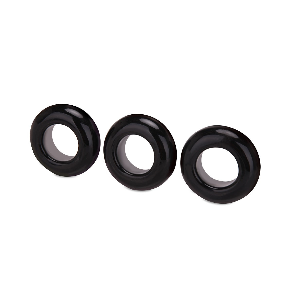 Prowler RED Cock Ring 3 Pack Black