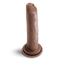 Prowler RED Uncut Ultra Cock Dildo Brown 8 Inch