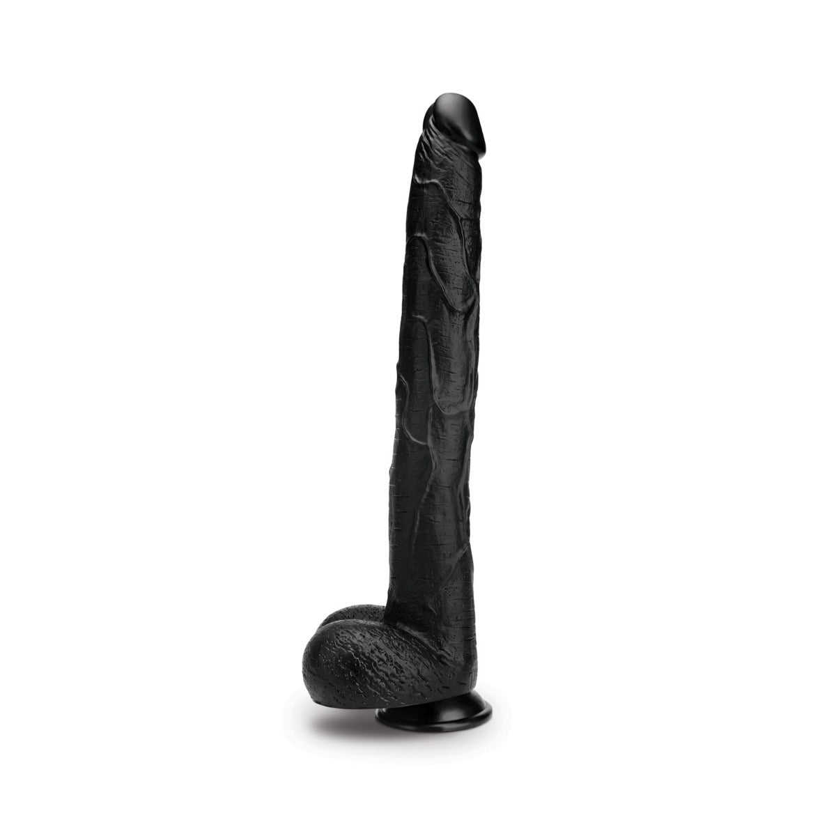 Prowler RED The Destroyer Dildo With Suction Cup Black 15 Inch