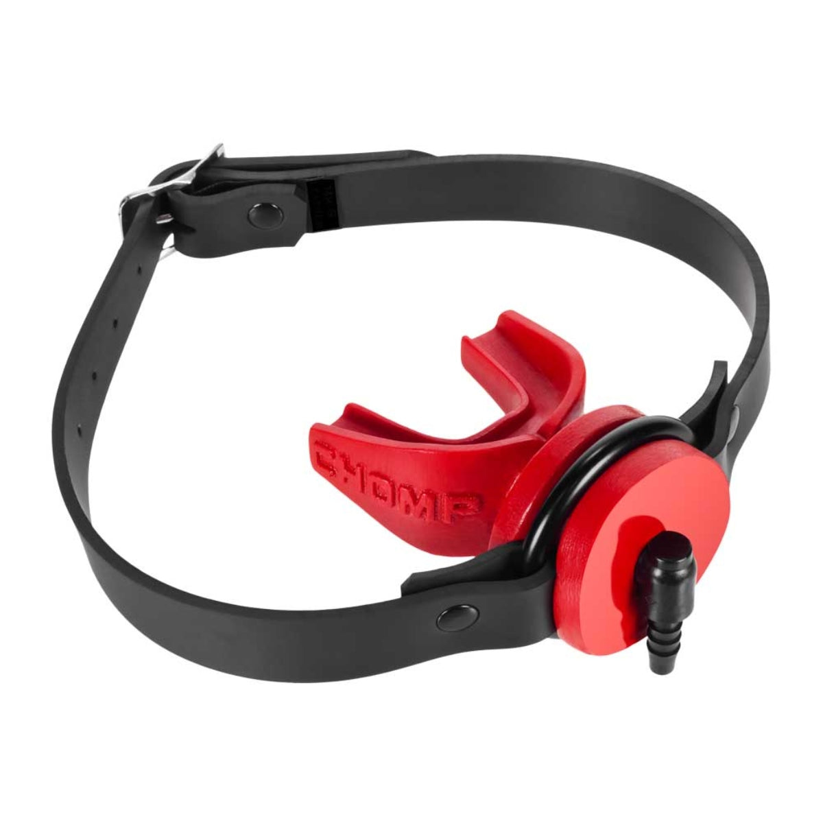 Prowler RED By Oxballs CHOMP Gag With Breather Hole Red Black - Simply Pleasure