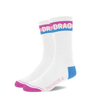 Prowler Drag Socks White Pink Blue