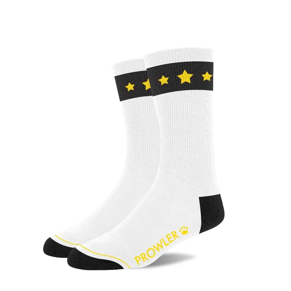 Prowler Gold Star Socks White Yellow Black