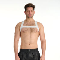 Prowler RED Sports Harness White