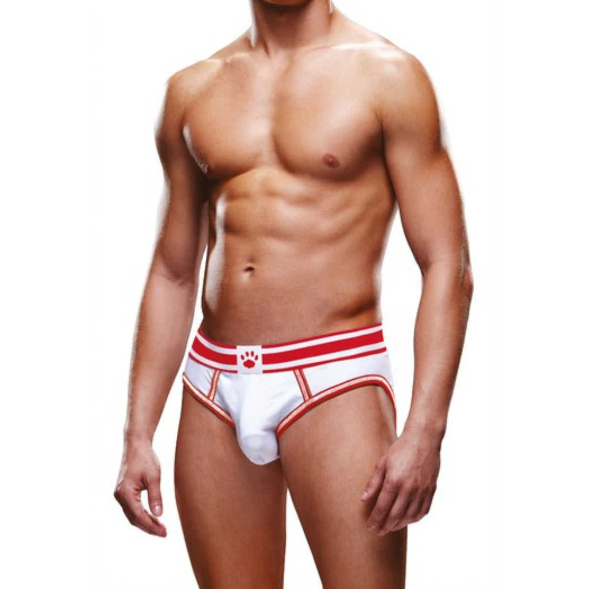 Prowler Backless Brief Red White