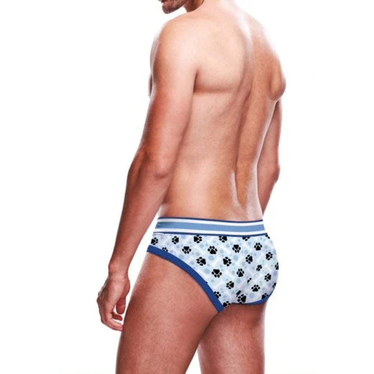 Prowler Blue Paw Brief Blue White