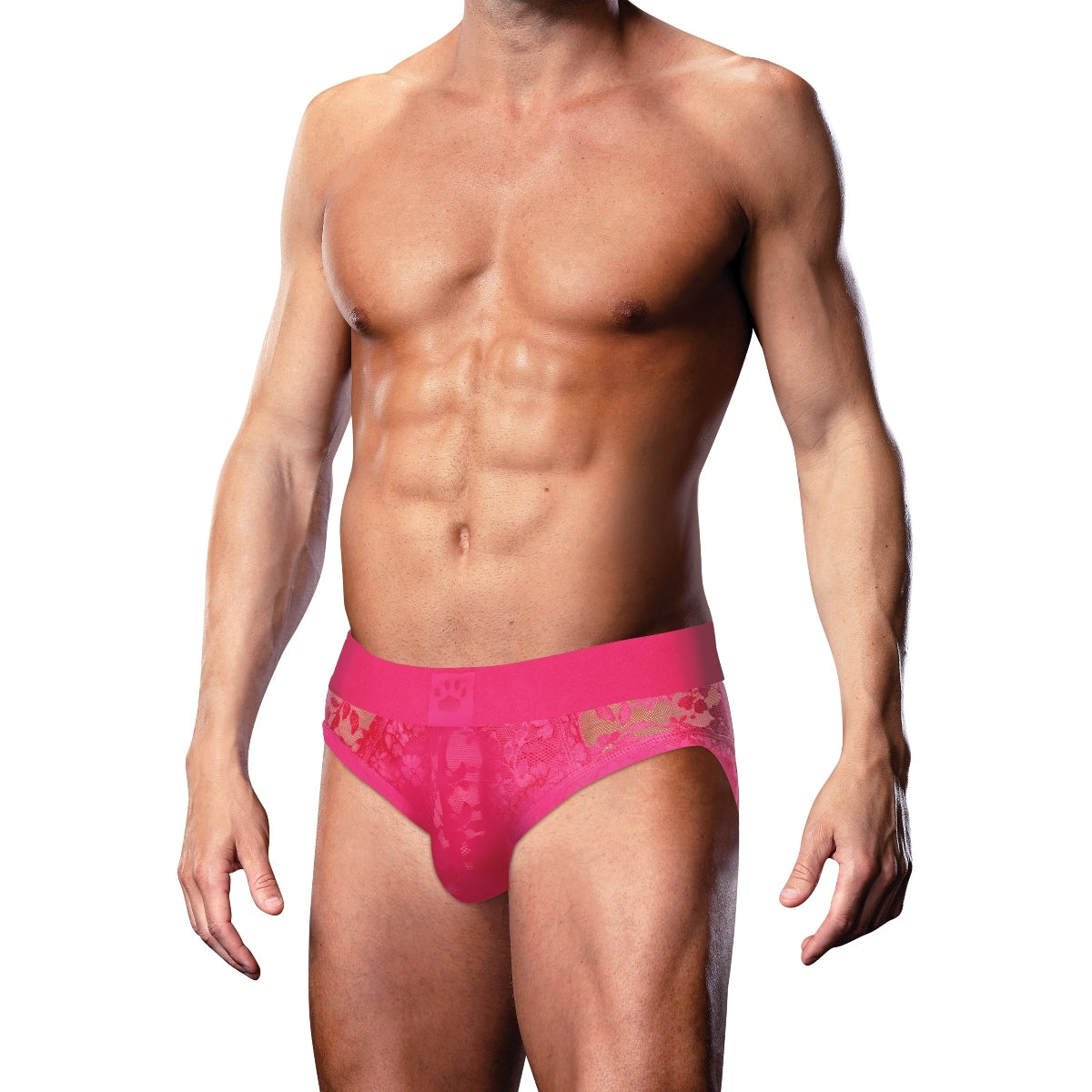 Prowler Lace Brief Pink