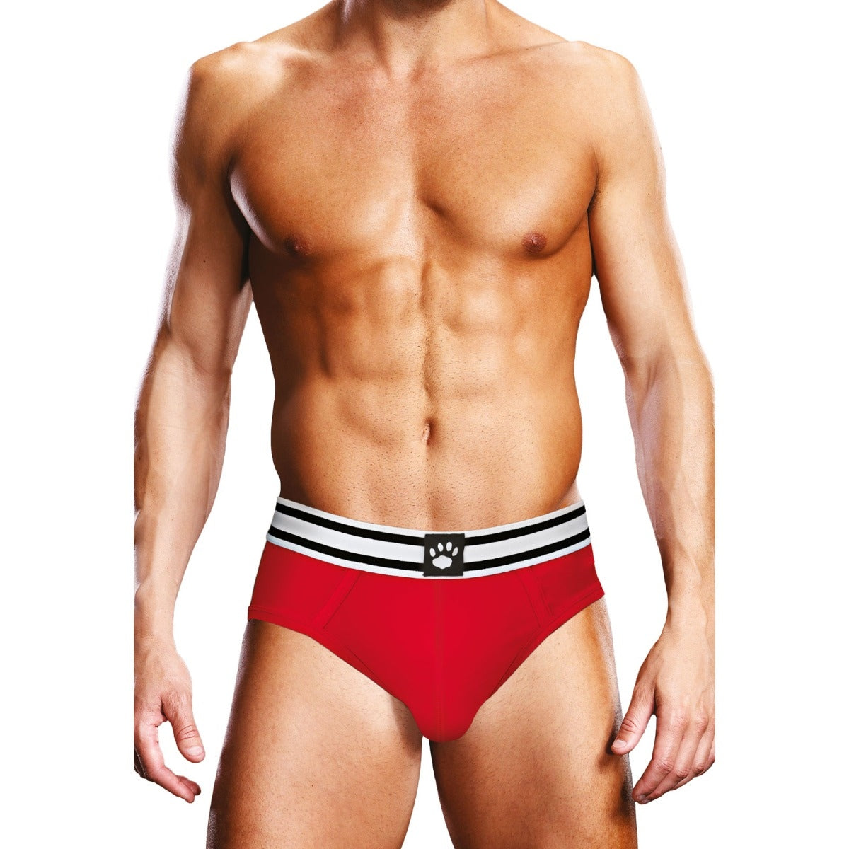 Prowler Brief Red White