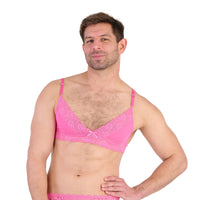 Prowler Lace Bra Pink