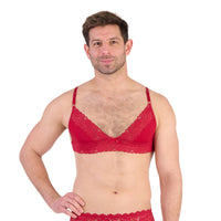 Prowler Lace Bra Red