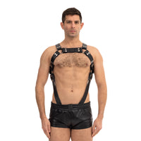 Prowler RED Butch Body Harness Black