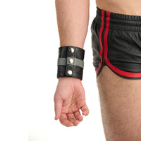 Prowler RED Leather Wrist Wallet Black Grey