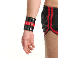 Prowler RED Leather Wrist Wallet Black Red