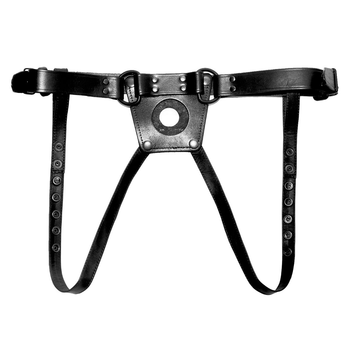 Prowler RED Leather Dong Harness Black