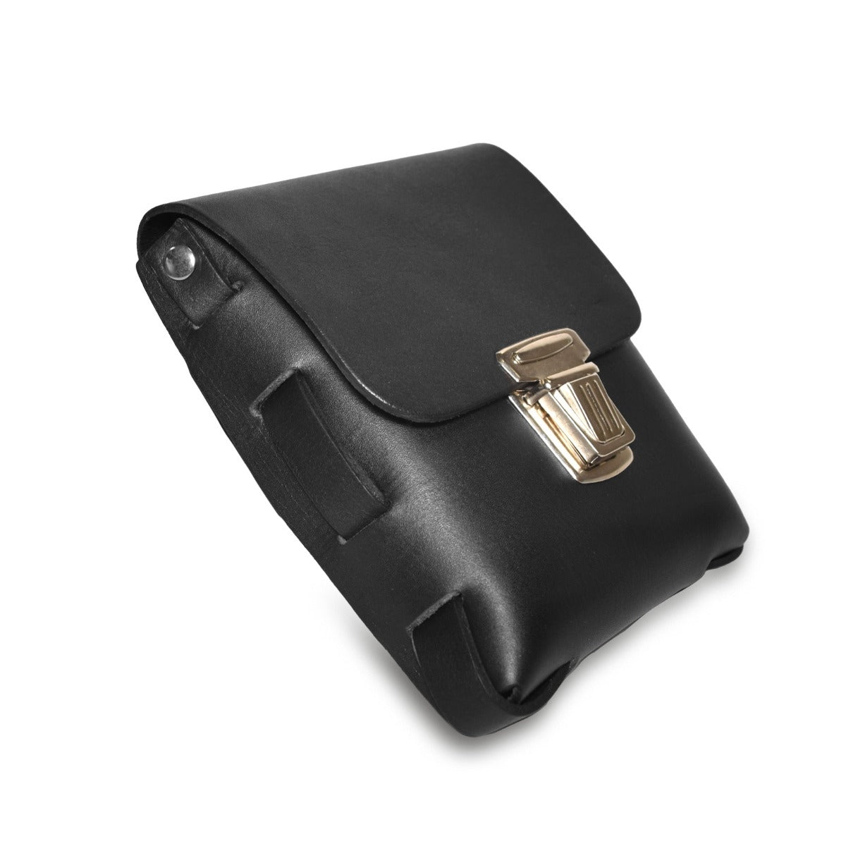 Prowler RED Leather Buckle Pouch Black