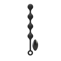 Nexus Quattro Remote Control Vibrating Pleasure Beads Black