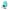 ROMP Rose Glow In The Dark Clitoral Stimulator Turquoise