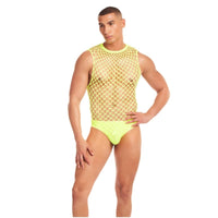 Rainbow Party Full Effect 2 Piece Costume Set Yellow